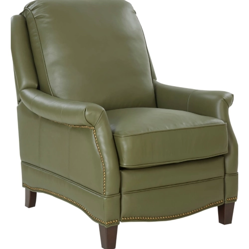 Ashebrooke Manual Recliner in Giorgio Chive Top Grain Leather